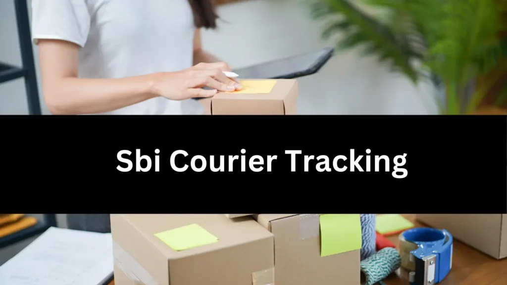 Sbi courier tracking